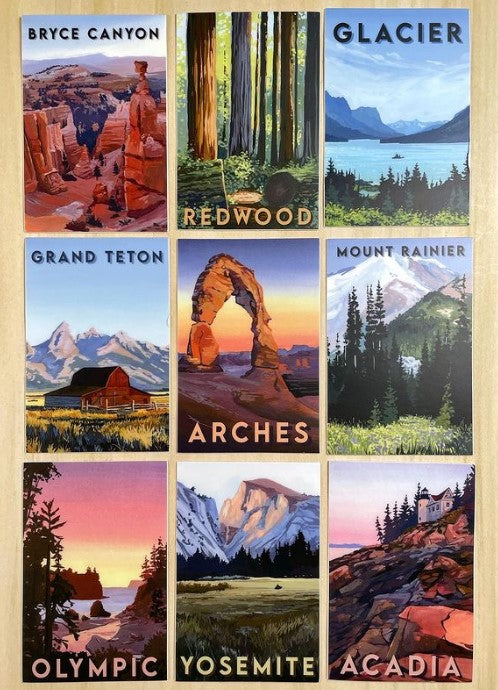 National Park Sticker Pack