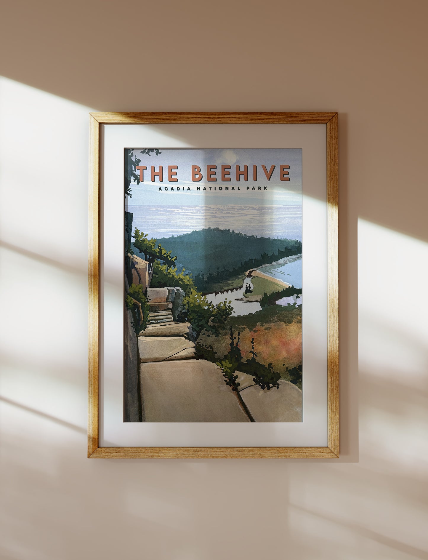 'The Beehive' Travel Poster