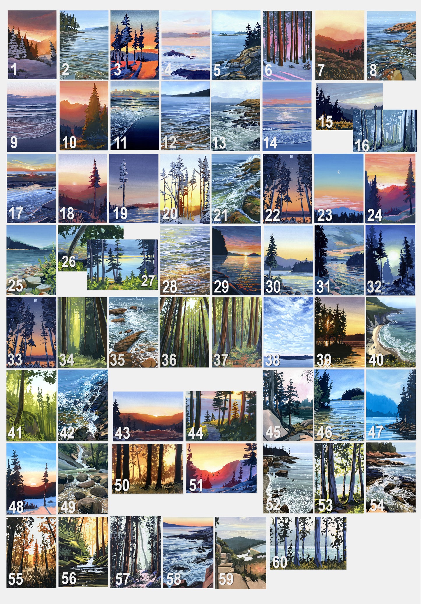 Postcard Pack - You Pick 12