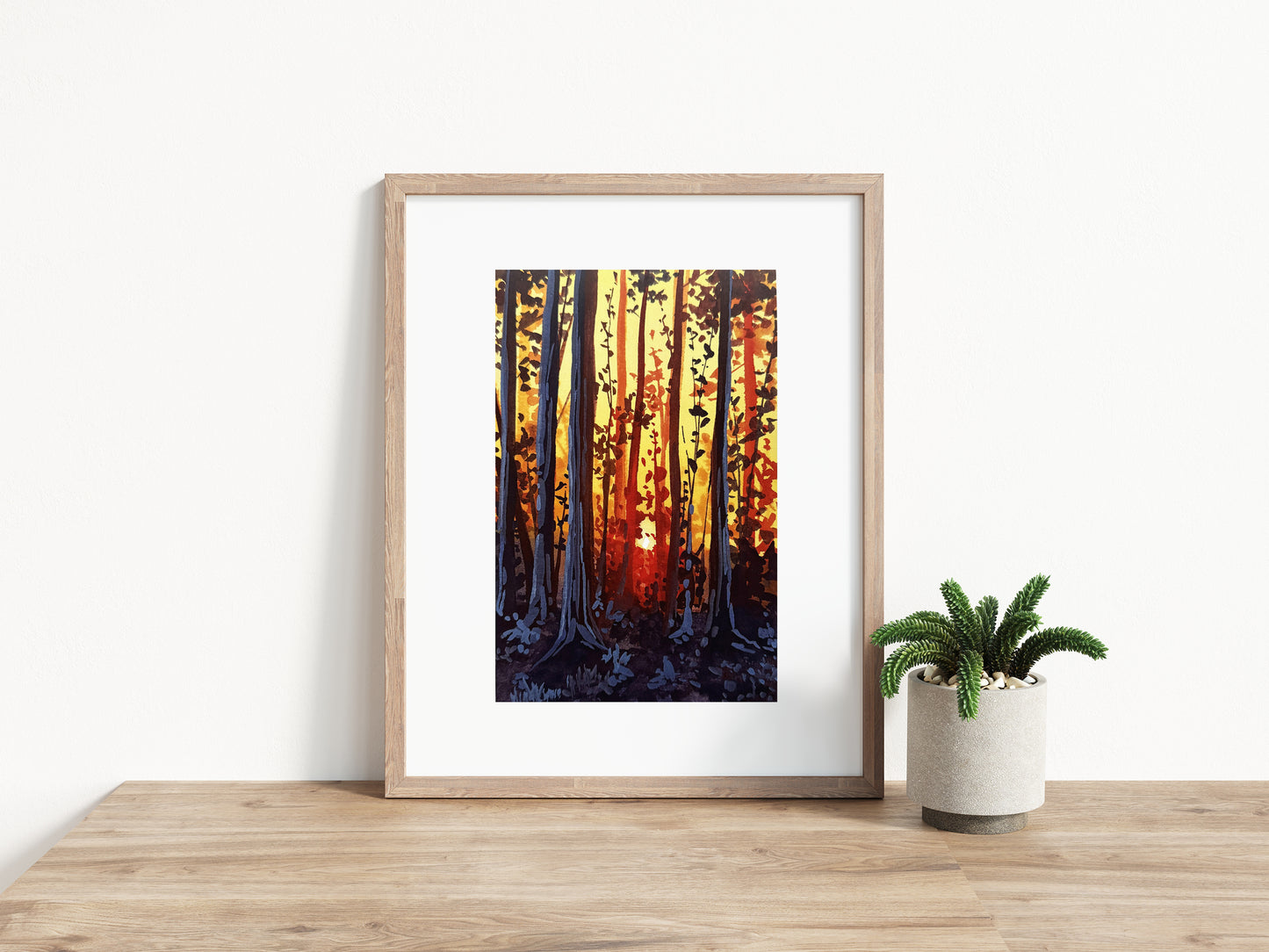 'Woodland Radiance' Print