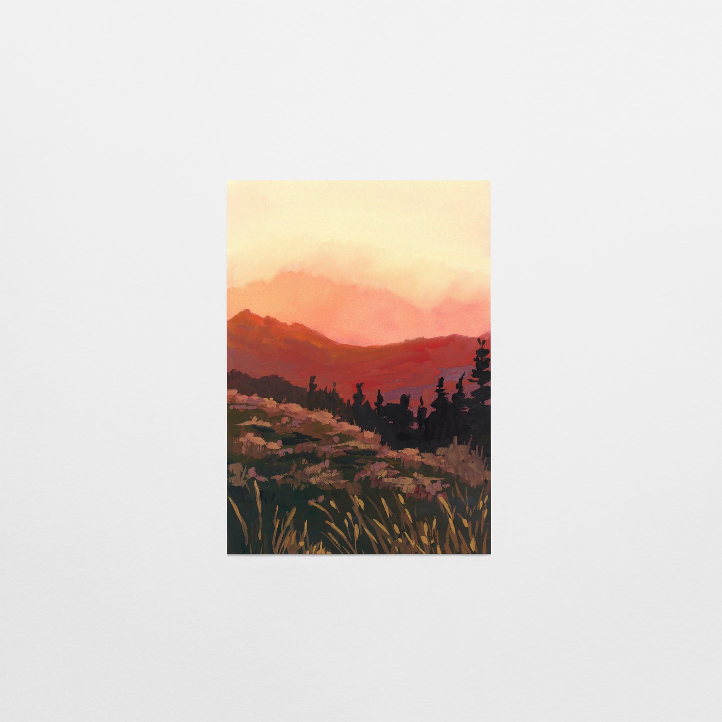 'Autumn Landscape' Postcard Pack